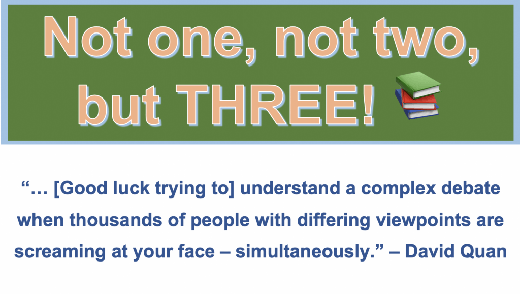 not one not two but three